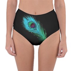 Reversible High-Waist Bikini Bottoms 