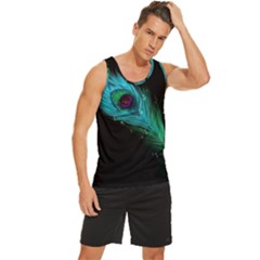 Men s Wide Collar Tank Top 