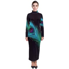 Turtleneck Maxi Dress 