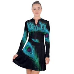 Long Sleeve Panel Dress 