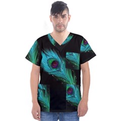 Men s V-Neck Scrub Top 