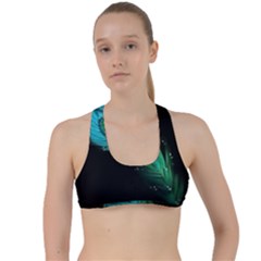 Criss Cross Racerback Sports Bra 