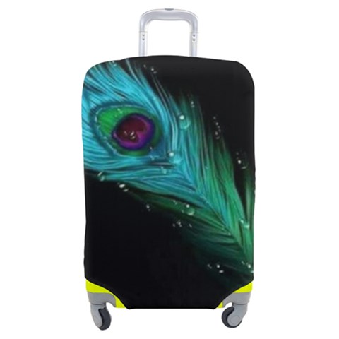 Shree Krishna, Feather, Lord, Rainbows Luggage Cover (Medium) from ArtsNow.com