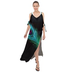 Maxi Chiffon Cover Up Dress 