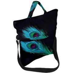 Fold Over Handle Tote Bag 