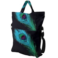 Fold Over Handle Tote Bag 