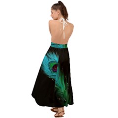 Backless Maxi Beach Dress 