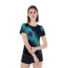 Back Cut Out Sport T-Shirt 