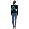 Women s Cut Out Long Sleeve T-Shirt 