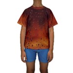 Water Drops, Lui, Amazing Kids  Short Sleeve Swimwear