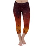 Water Drops, Lui, Amazing Capri Winter Leggings 