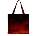 Zipper Grocery Tote Bag 