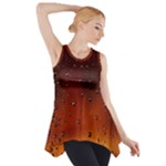 Water Drops, Lui, Amazing Side Drop Tank Tunic