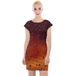 Water Drops, Lui, Amazing Cap Sleeve Bodycon Dress