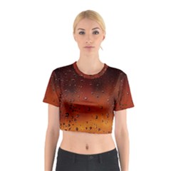 Water Drops, Lui, Amazing Cotton Crop Top from ArtsNow.com