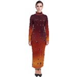 Water Drops, Lui, Amazing Turtleneck Maxi Dress