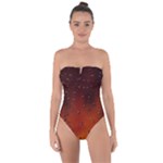 Water Drops, Lui, Amazing Tie Back One Piece Swimsuit