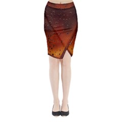 Water Drops, Lui, Amazing Midi Wrap Pencil Skirt from ArtsNow.com