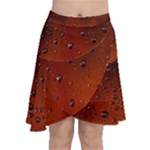 Water Drops, Lui, Amazing Chiffon Wrap Front Skirt