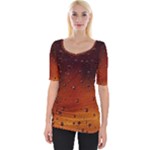 Water Drops, Lui, Amazing Wide Neckline T-Shirt