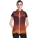 Water Drops, Lui, Amazing Women s Puffer Vest