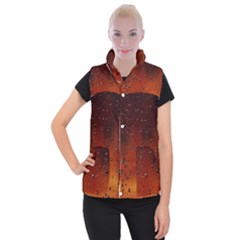 Water Drops, Lui, Amazing Women s Button Up Vest from ArtsNow.com