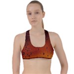 Water Drops, Lui, Amazing Criss Cross Racerback Sports Bra