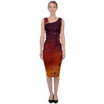 Water Drops, Lui, Amazing Sleeveless Pencil Dress