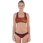 Water Drops, Lui, Amazing Cross Back Hipster Bikini Set