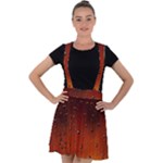 Water Drops, Lui, Amazing Velvet Suspender Skater Skirt