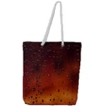 Water Drops, Lui, Amazing Full Print Rope Handle Tote (Large)