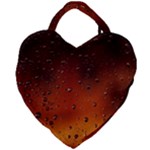 Water Drops, Lui, Amazing Giant Heart Shaped Tote