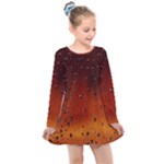 Water Drops, Lui, Amazing Kids  Long Sleeve Dress