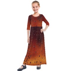 Kids  Quarter Sleeve Maxi Dress 