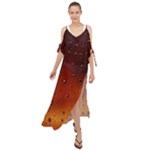 Water Drops, Lui, Amazing Maxi Chiffon Cover Up Dress