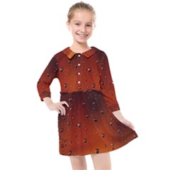 Kids  Quarter Sleeve Shirt Dress 