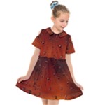 Water Drops, Lui, Amazing Kids  Short Sleeve Shirt Dress