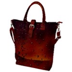 Water Drops, Lui, Amazing Buckle Top Tote Bag