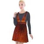 Water Drops, Lui, Amazing Plunge Pinafore Velour Dress