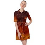 Water Drops, Lui, Amazing Belted Shirt Dress