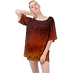 Water Drops, Lui, Amazing Oversized Chiffon Top