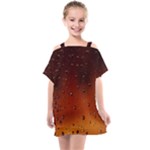 Water Drops, Lui, Amazing Kids  One Piece Chiffon Dress