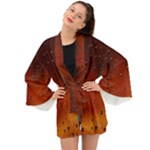 Water Drops, Lui, Amazing Long Sleeve Kimono