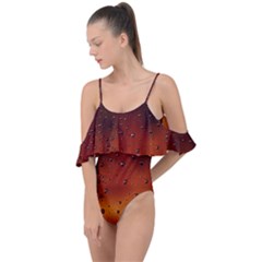 Drape Piece Swimsuit 