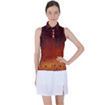 Water Drops, Lui, Amazing Women s Sleeveless Polo T-Shirt