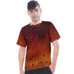 Water Drops, Lui, Amazing Men s Sport Top