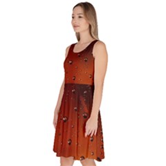 Knee Length Skater Dress With Pockets 