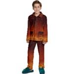 Water Drops, Lui, Amazing Kids  Long Sleeve Velvet Pajamas Set