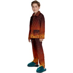 Kids  Long Sleeve Velvet Pajamas Set 