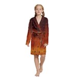 Water Drops, Lui, Amazing Kids  Long Sleeve Velvet Lounge Robe